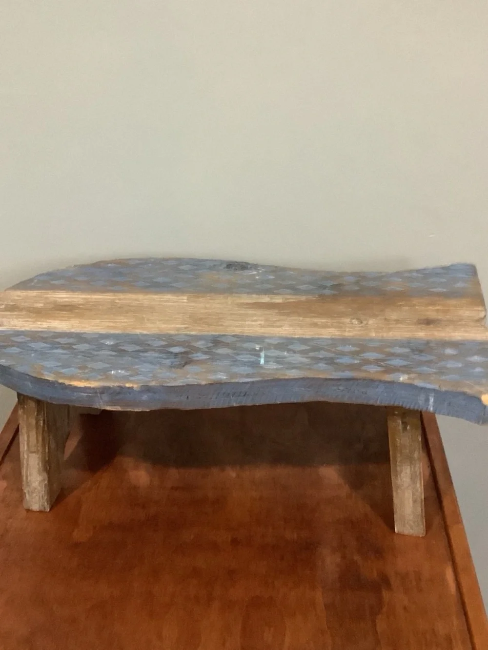 Step stool, fish theme